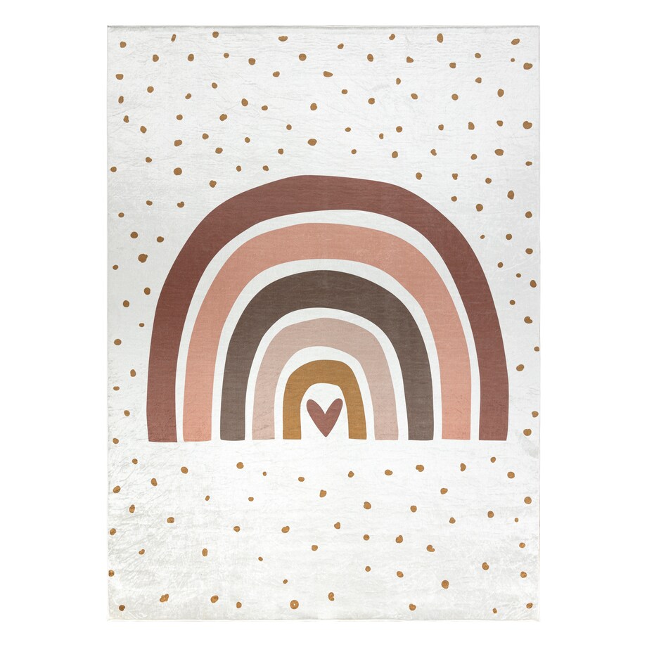 Dywan do prania BAMBINO 46960 Tęcza, kropki 140x200 cm