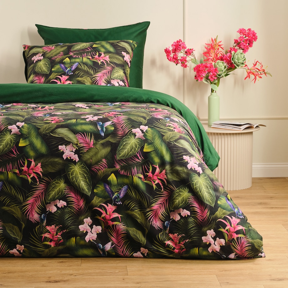 Pościel z bawełny satynowej Tripio 160x200 cm