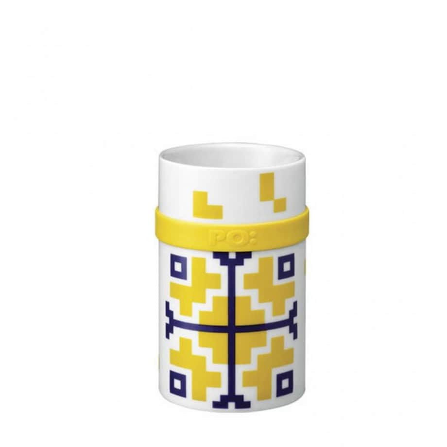 Kubek Yellow Folkloric, 250 ml, PO: Selected