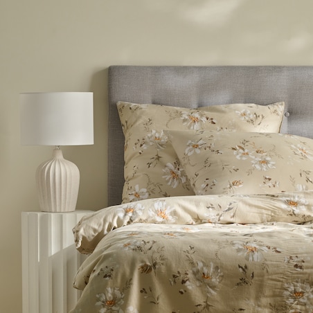 Pościel z bawełny satynowej Jasmina 200x220 cm z motywem kwiatowym