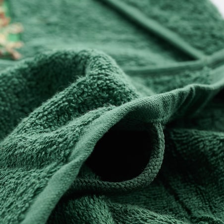 Komplet ręczników dekoracyjnych do twarzy lub rąk 2szt Nutpatcher 30x50 cm z motywem dziadka do orzechów