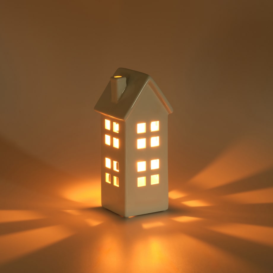 Świecznik Snowbound z motywem domku