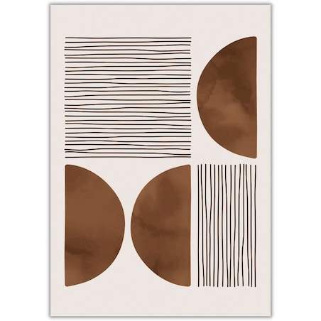 plakat abstract lines 1 30x40 cm