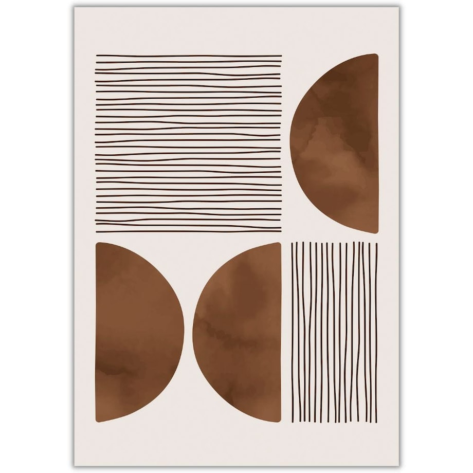 plakat abstract lines 1 30x40 cm