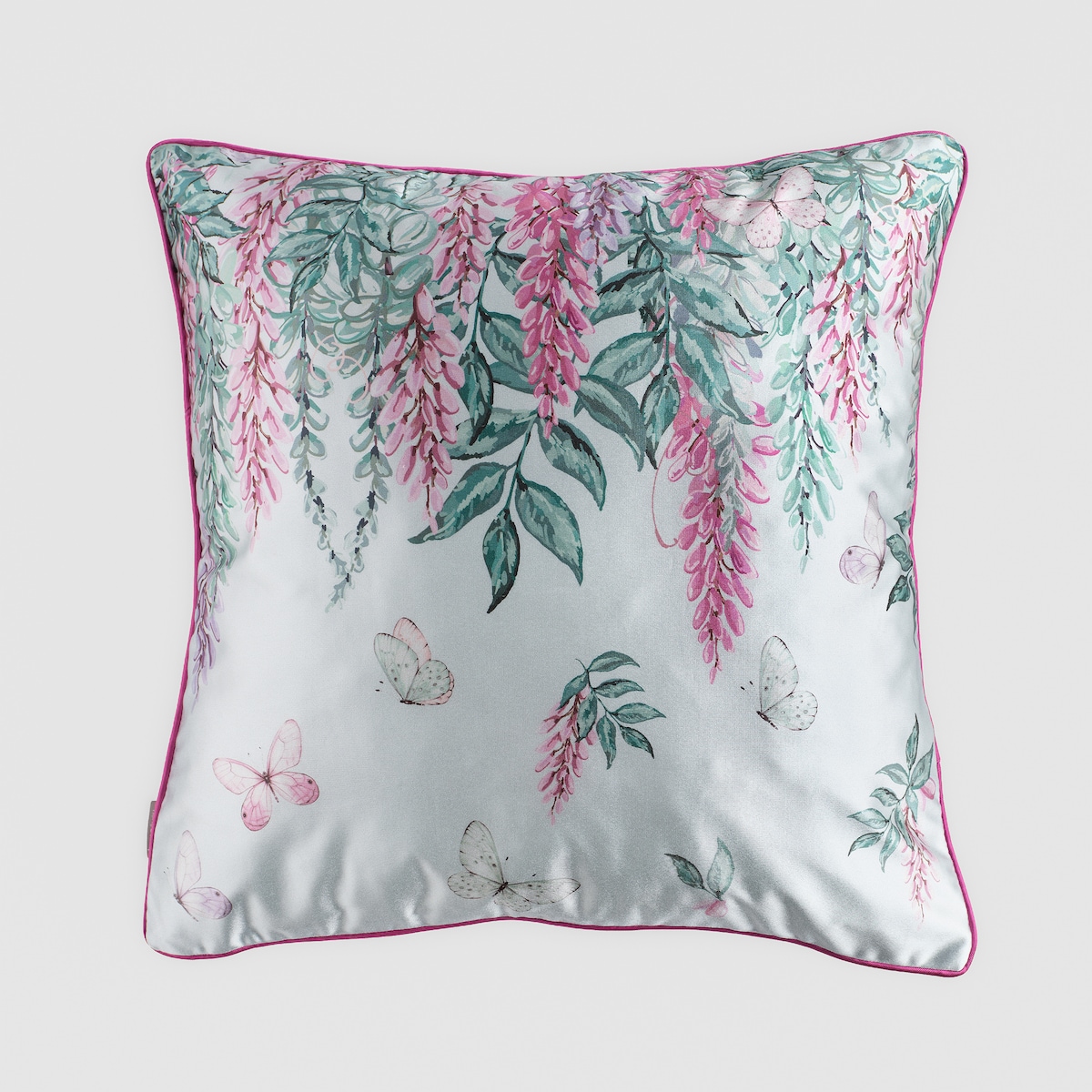 Poszewka z nadrukiem Fenrys 45x45 cm z motywem kwiatowym