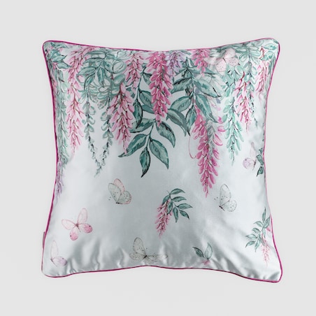 Poszewka z nadrukiem Fenrys 45x45 cm z motywem kwiatowym