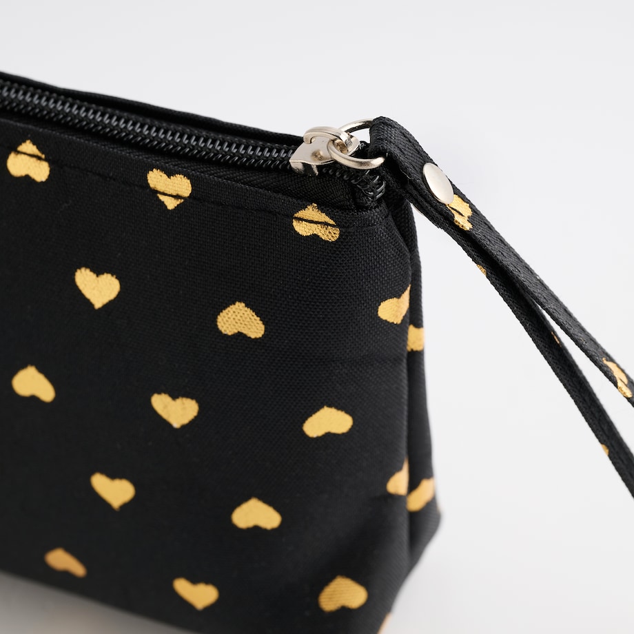 Saszetka Bustina z motywem serc