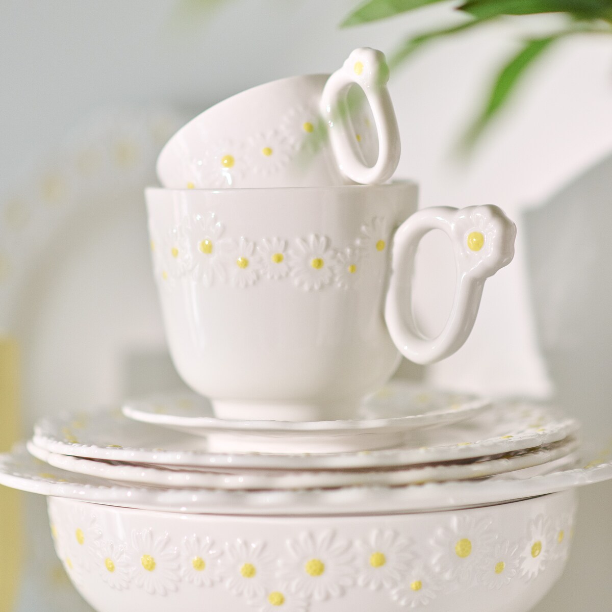 Talerz Obiadowy Daisy