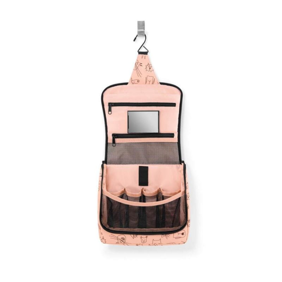 Kosmetyczka toiletbag kids cats and dogs rose