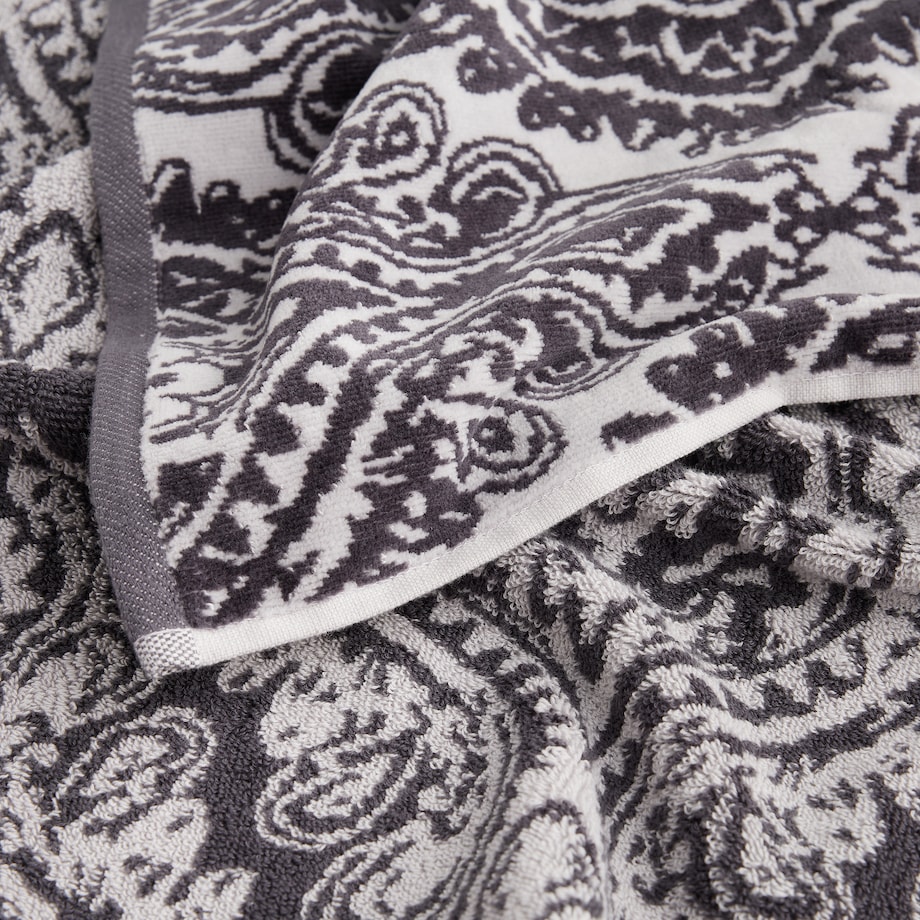 Ręcznik żakardowy Beskar 50x90 cm z motywem arabeski