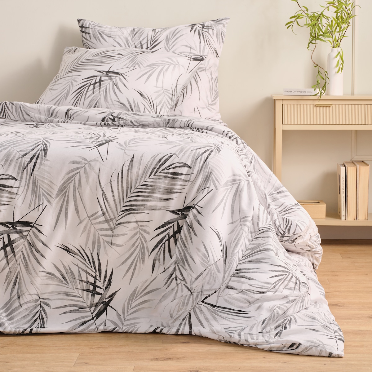 Pościel z bawełny satynowej Palmaso 200x220 cm