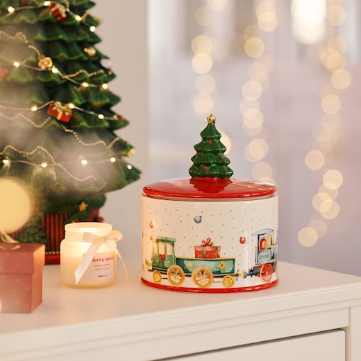 Pojemnik Engino z motywem choinki