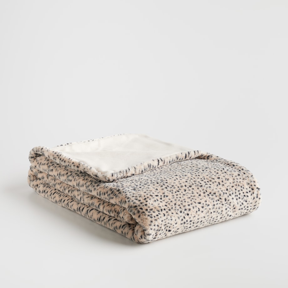 Narzuta Futrzana Lamperia 180x200 cm z motywem zwierzęcym