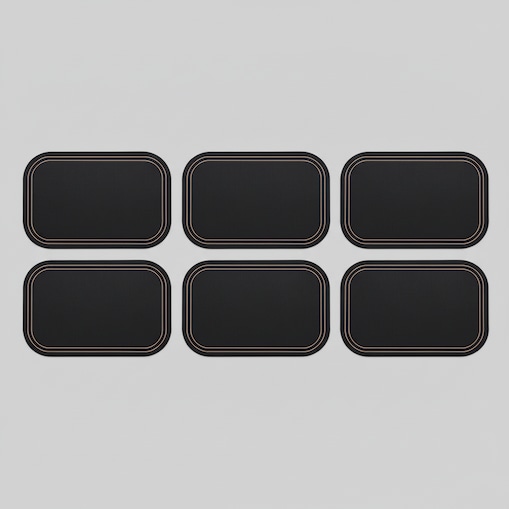 Komplet 6 podkładek dekoracyjnych Ritera