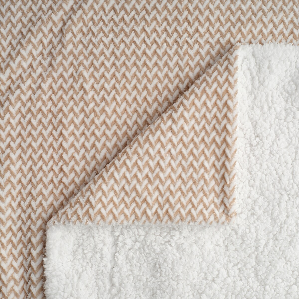 Jednokolorowy koc żakardowy Porko 150x200 cm