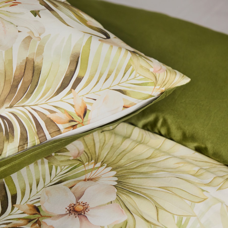 Pościel z bawełny satynowej Leaneso 160x200 cm