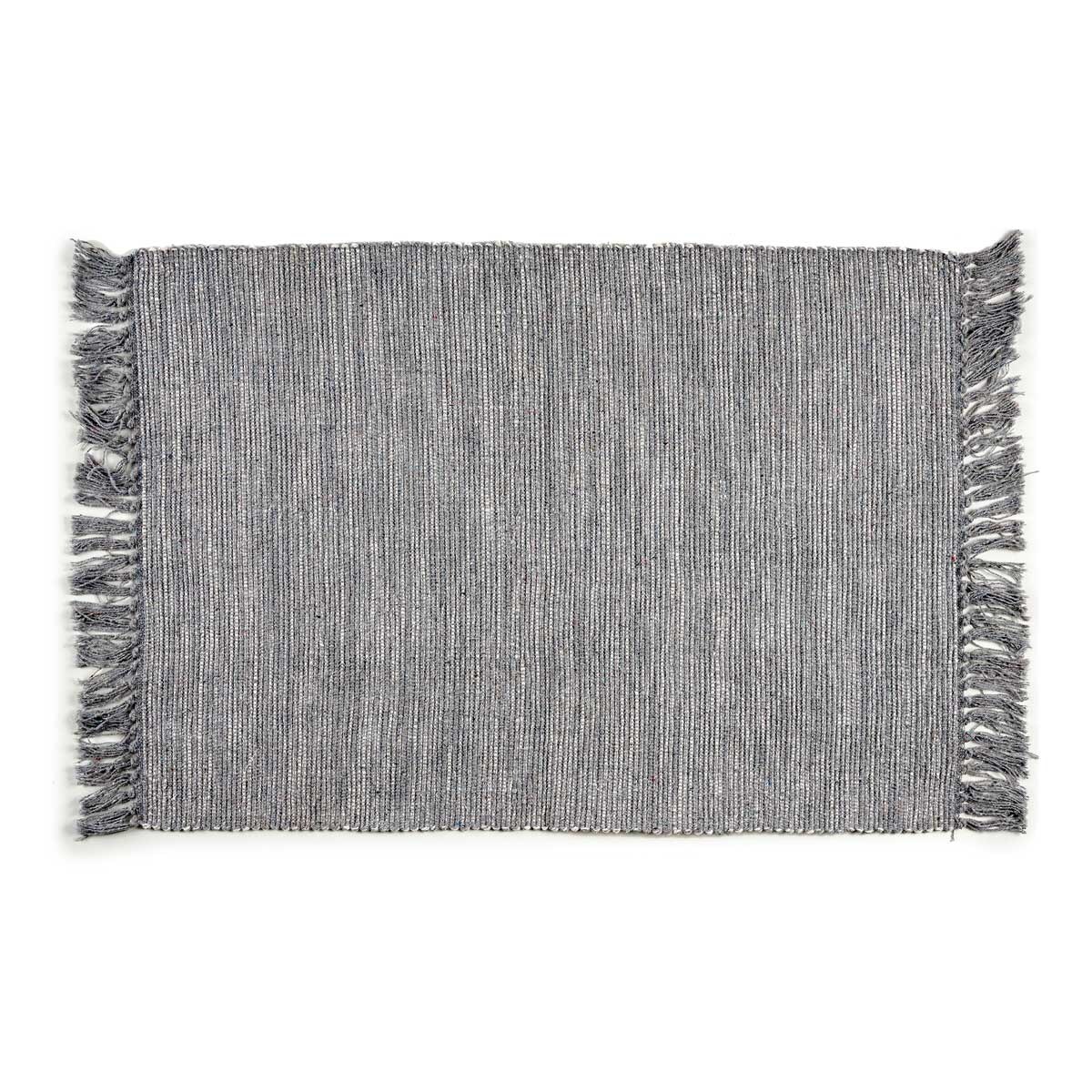 Dywan z frędzlami, 100% bawełny, 180 x 120 cm