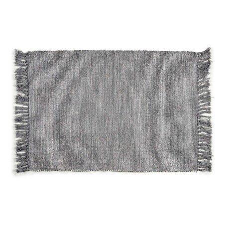 Dywan z frędzlami, 100% bawełny, 180 x 120 cm