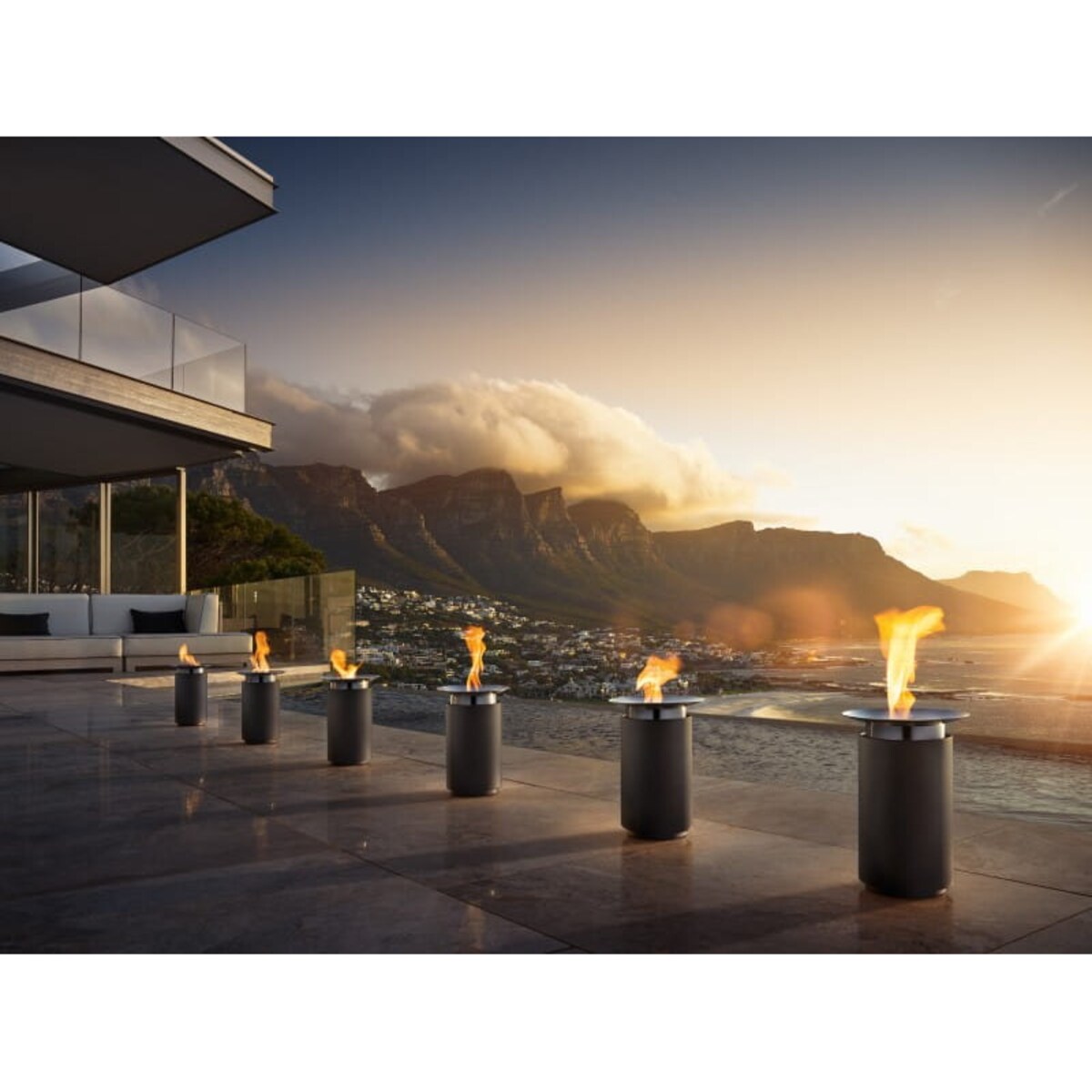 Pochodnia wolnostojąca LUNA, 23x16 cm, Blomus