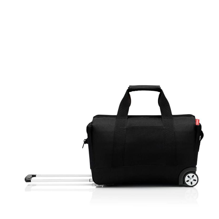 Torba na kółkach allrounder trolley black, poliester, 30l