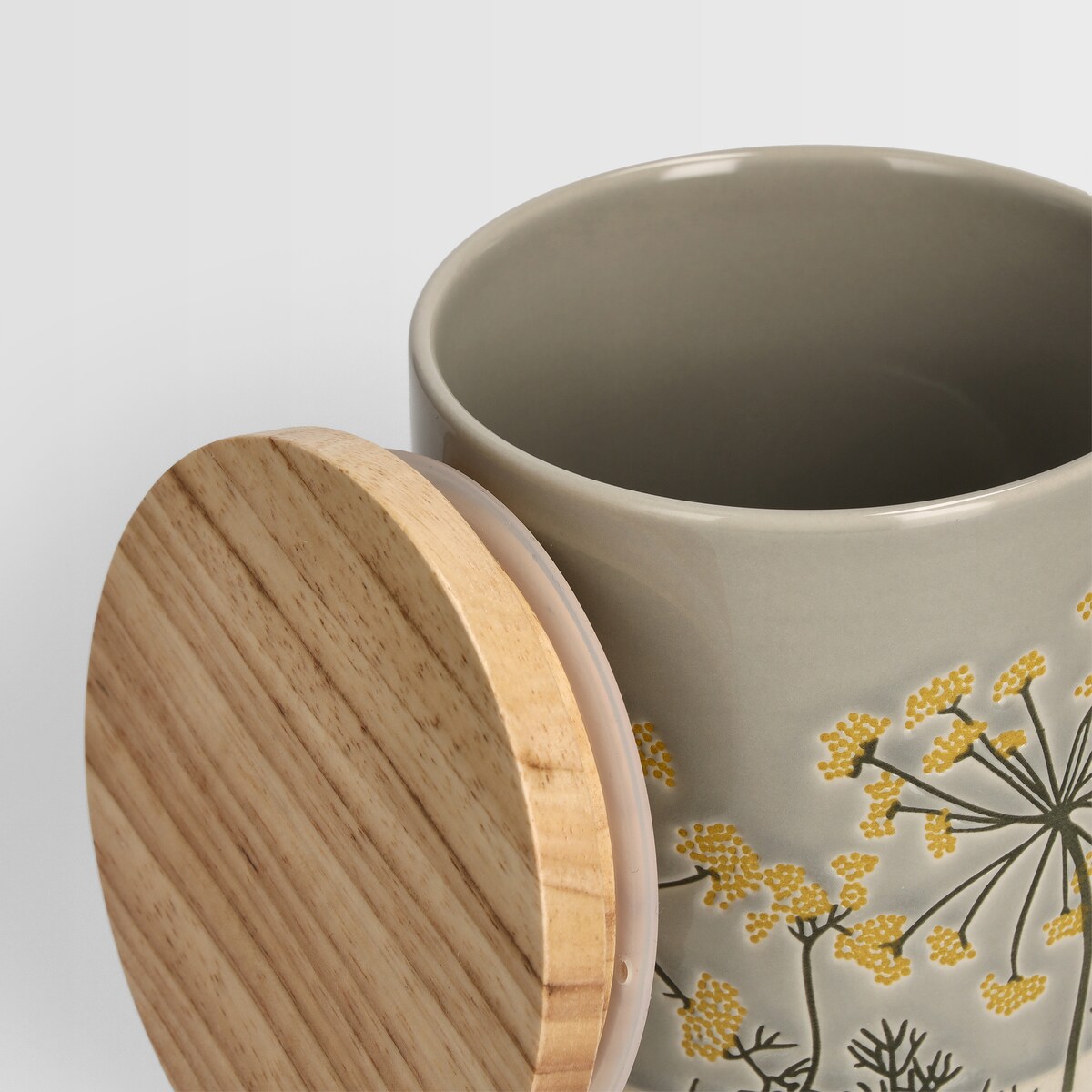 Pojemnik Coperiso z motywem roślinnym