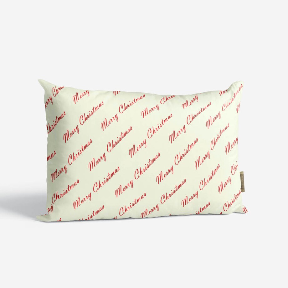 Poduszka świąteczna - Merry Christmas - napis 40x60 cm