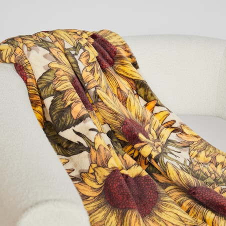 Drukowany koc Sunflorio 150x200 cm
