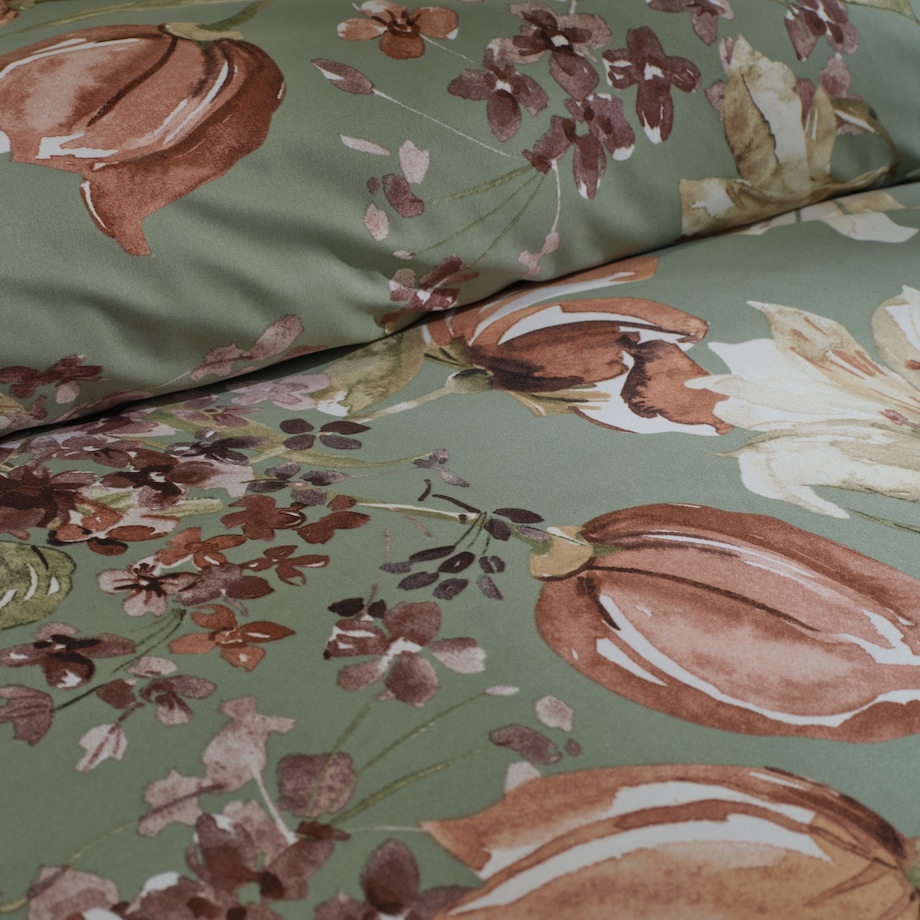 Komplet pościeli z mikrofibry Trela 200x220 cm z 2 poszewkami 70x80