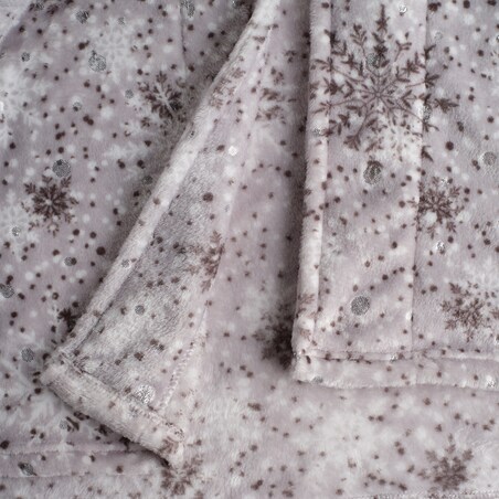 Szlafrok Snowf z motywem śnieżynki