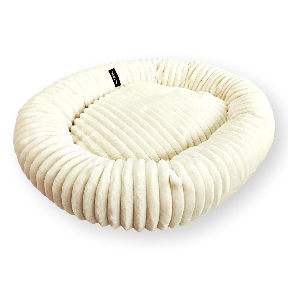 Urocze legowisko dla psa lub kota LUNA, 55x50 cm, Ecru