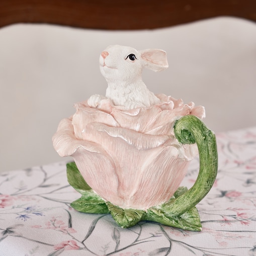 Figurka Tulipsa z motywem królika