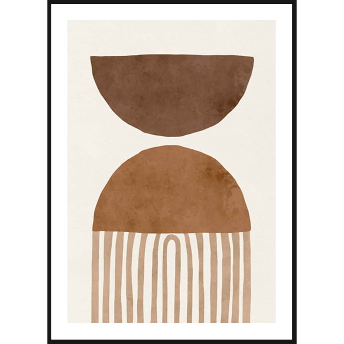 Poster Story, Plakat, Obraz - Brązowy Łuk No2, wymiary 70 x 100 cm