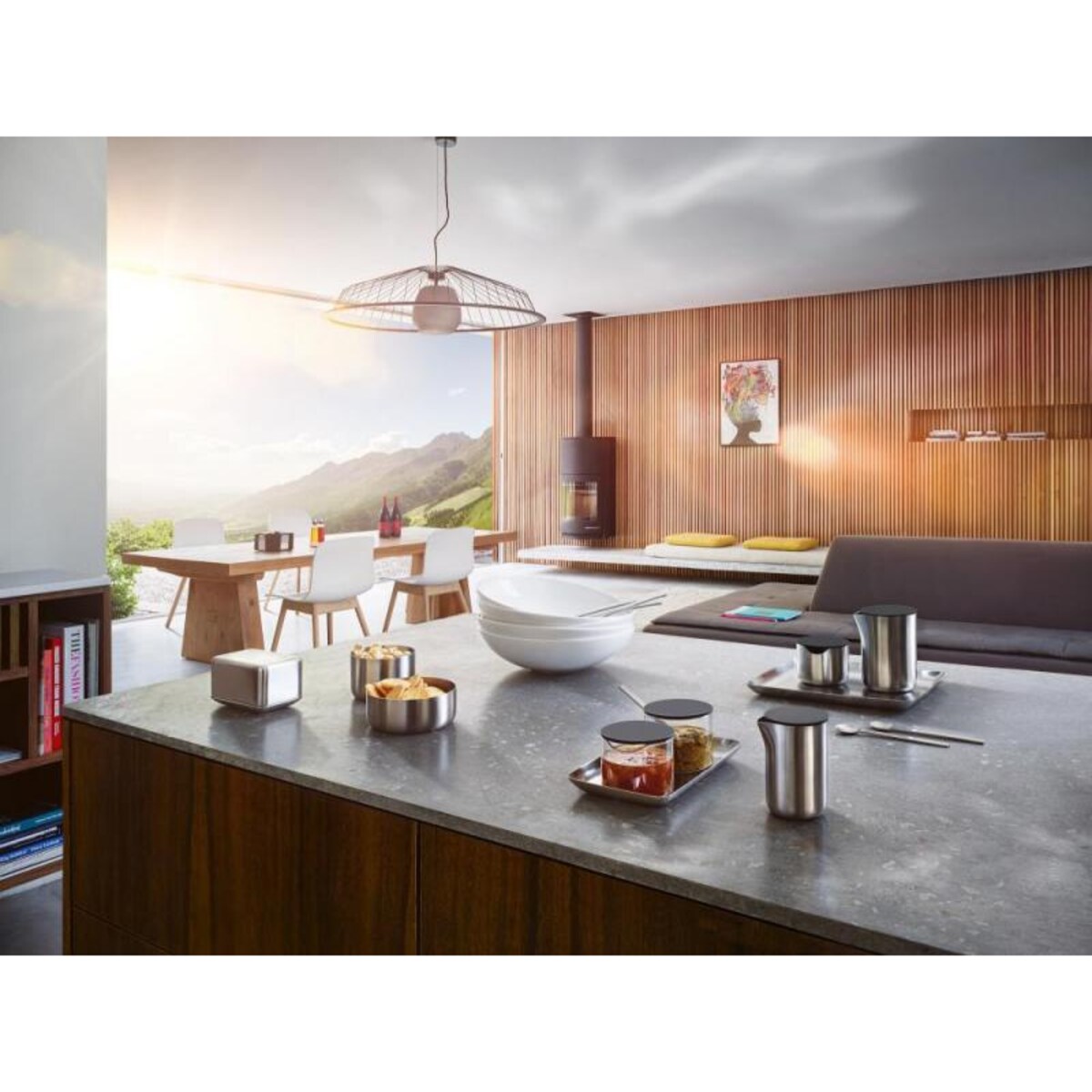 Taca BASIC - stal matowa, 1,5x10x17 cm