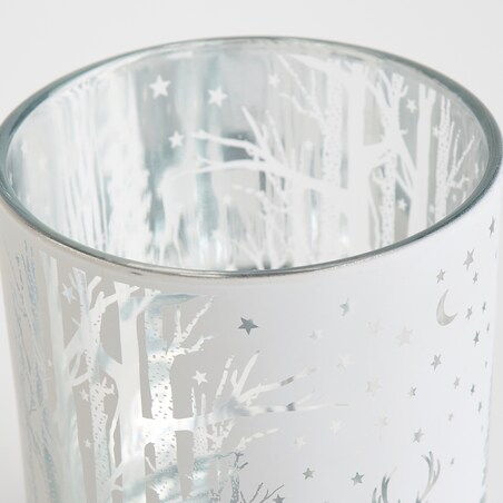 Świecznik Lasotto z motywem renifera