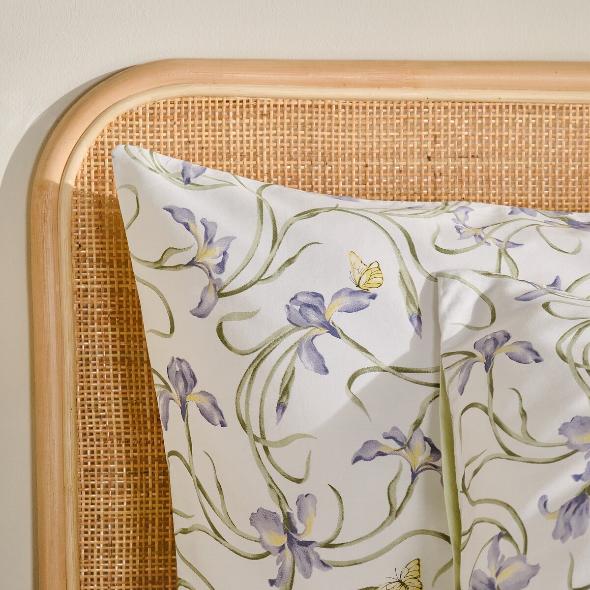 Pościel z bawełny satynowej Irisoni 160x200 cm z motywem kwiatowym