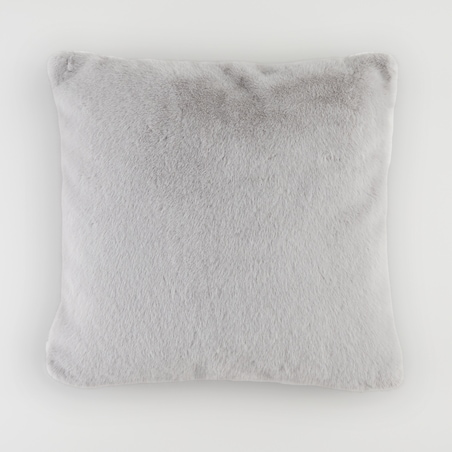 Poszewka Futrzana Molinio 45x45 cm w kratę