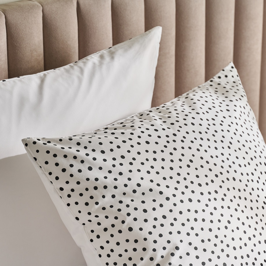 Pościel Z Mikrofibry Folmina 160x200 cm w groszki