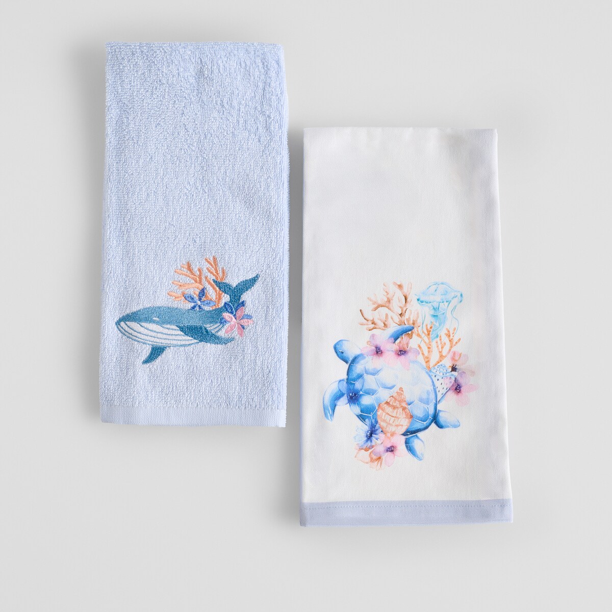 Ręcznik Kuchenny Coralia 40x60 cm z motywem morskim