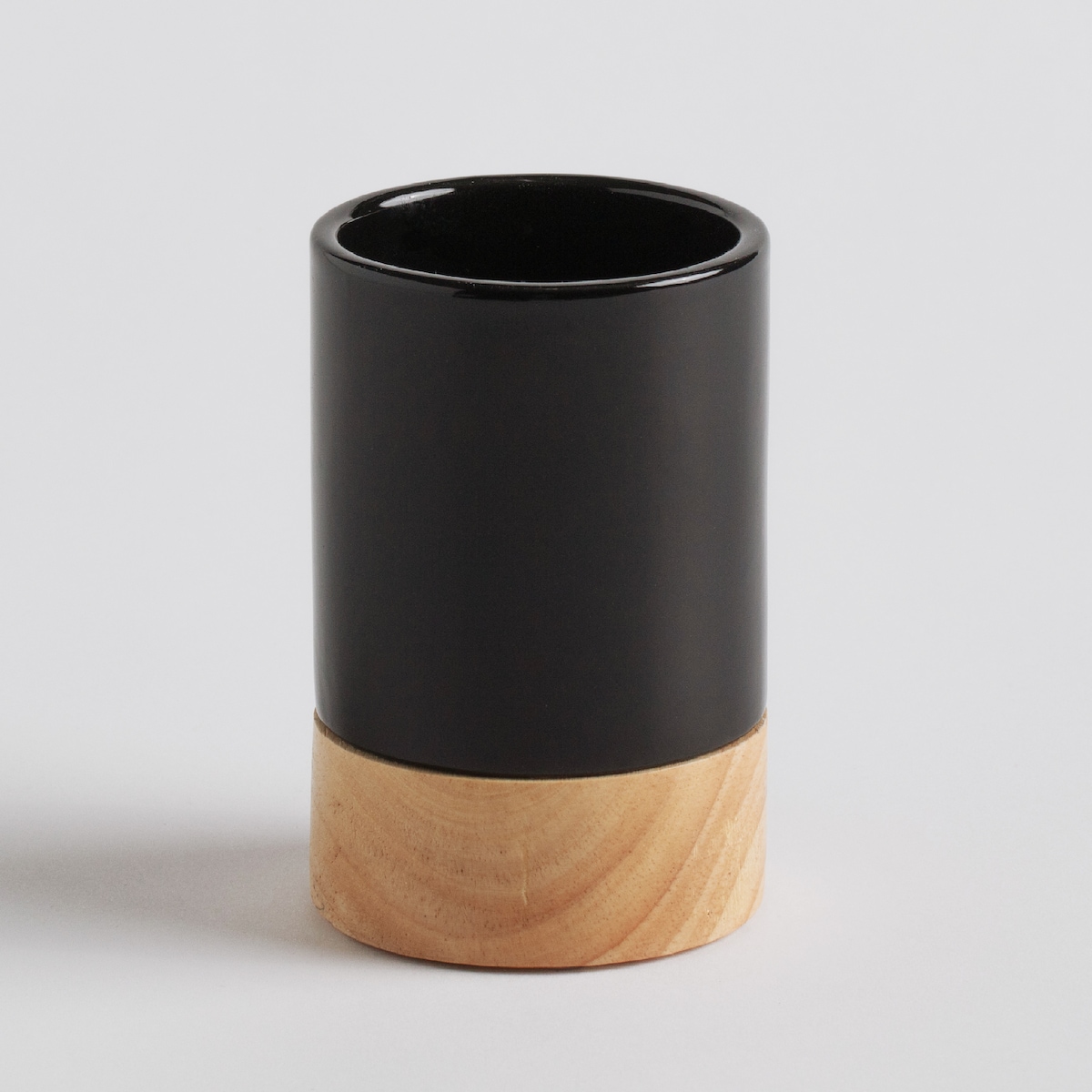 Kubek Łazienkowy z Drewnem Woodbase