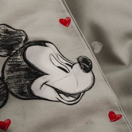 Pościel Satynowa Mikimouse 200x220 cm