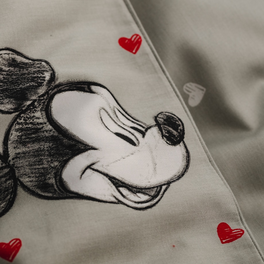 Pościel Satynowa Mikimouse 200x220 cm