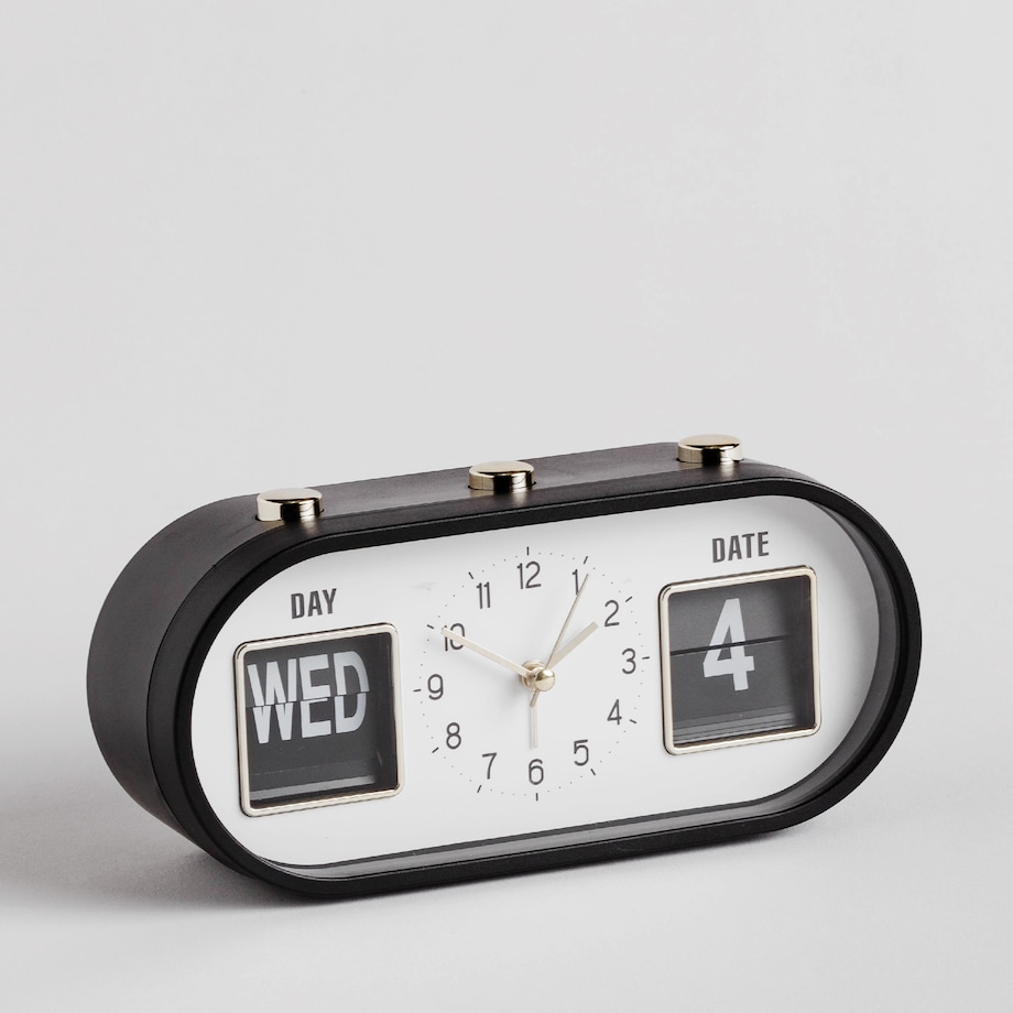 zegar stojący z kalendarzem classos