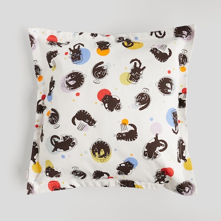 Poszewka Drukowana Sirino 45x45 cm z motywem zwierzęcym