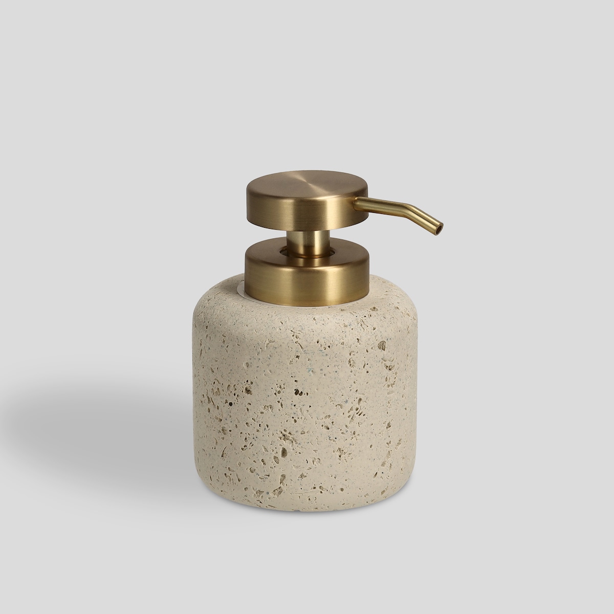 Dozownik łazienkowy z masy żywicznej kamienny efekt alis