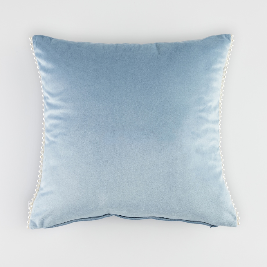 Poszewka Welwetowa Patronis 45x45 cm z motywem perły