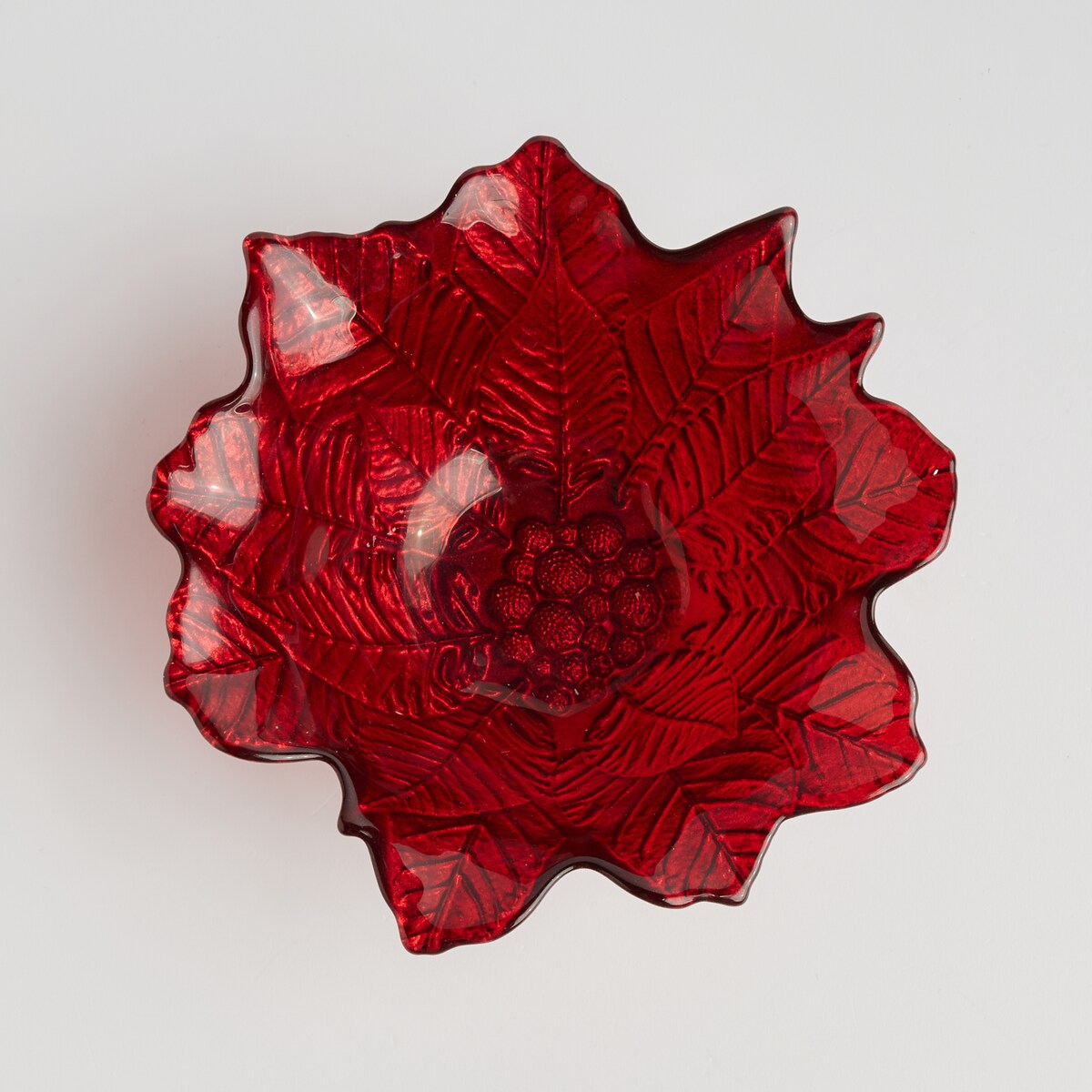 Miska Poinseto z motywem gwiazdy betlejemskiej