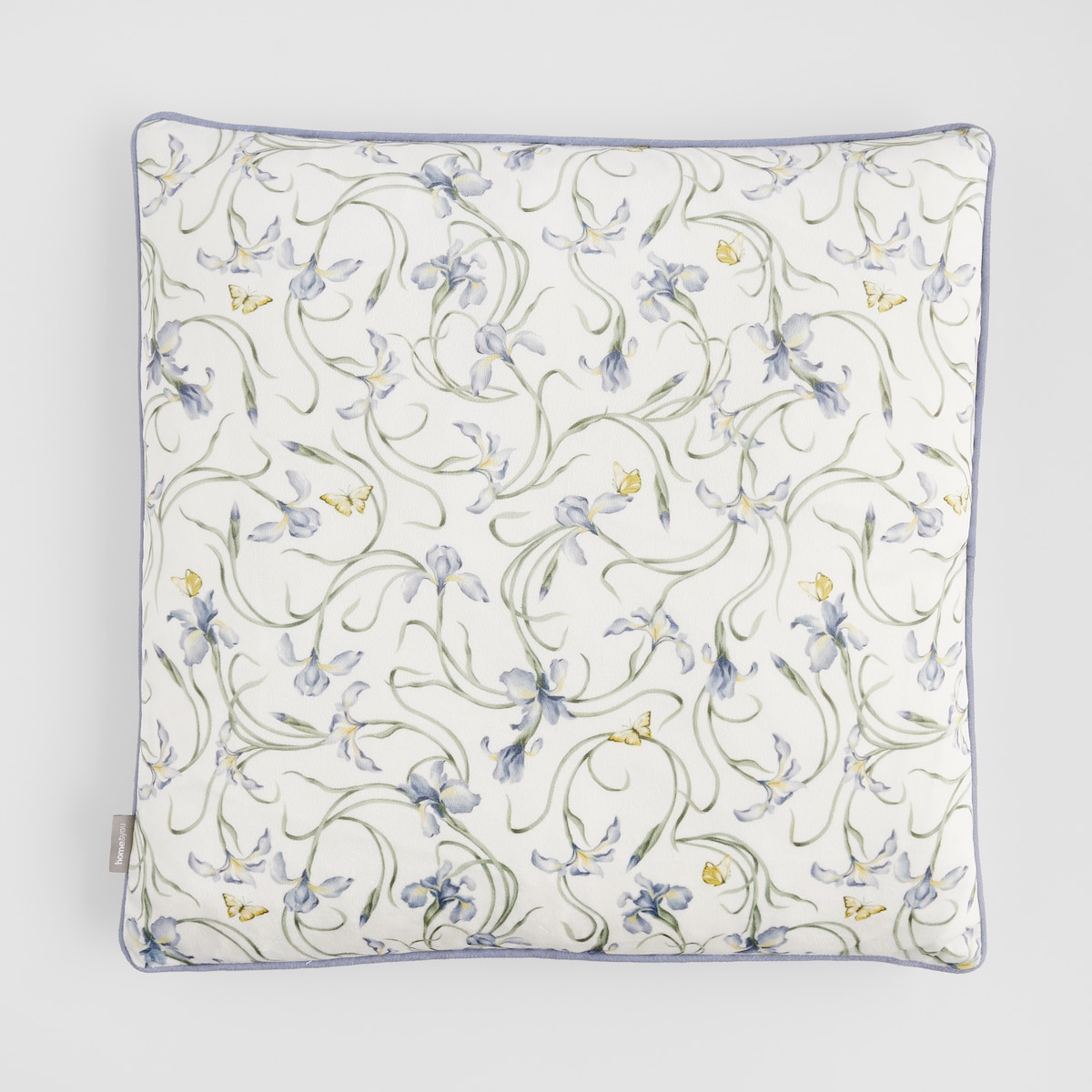 Poszewka z nadrukiem Irisoni 45x45 cm z motywem kwiatowym