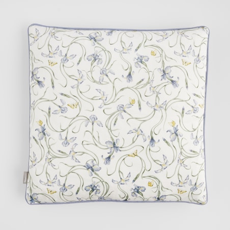 Poszewka z nadrukiem Irisoni 45x45 cm z motywem kwiatowym