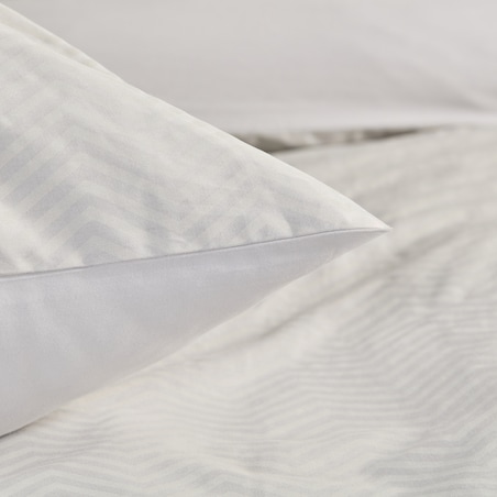 Pościel z bawełny satynowej Samjon 140x200 cm z motywem geometrycznym