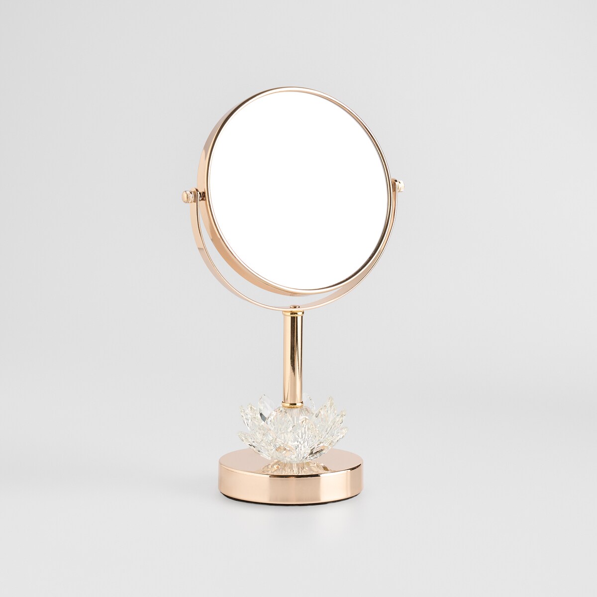 Lustro stojące Cristal shine z motywem kwiatowym